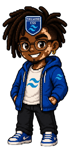 Personagem Tailwind CSS